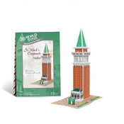 Puzzle 3D: Domki świata - Włochy, st. Mark's Campaniele (306-23116)
