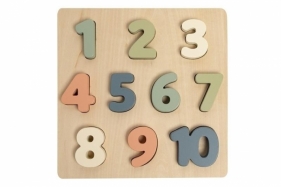 Puzzle drewniane Numery