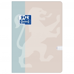 Brulion miękki Oxford B-Light, B5/96K - kratka z marginesem