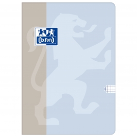 Brulion miękki Oxford B-Light, B5/96K - kratka z marginesem