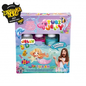 Zestaw Tubi Jelly 3 kolory - Syrenka (TU3316)