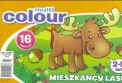Multi colour 2 Mieszkancy lasu Kolorowanka - Opracowanie zbiorowe