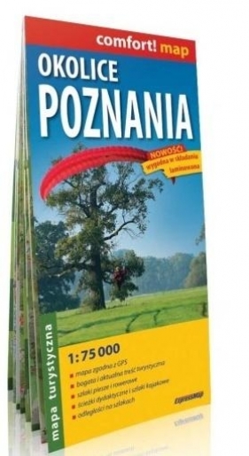Comfort! map Okolice Poznania 1:75 000 mapa - Opracowanie zbiorowe