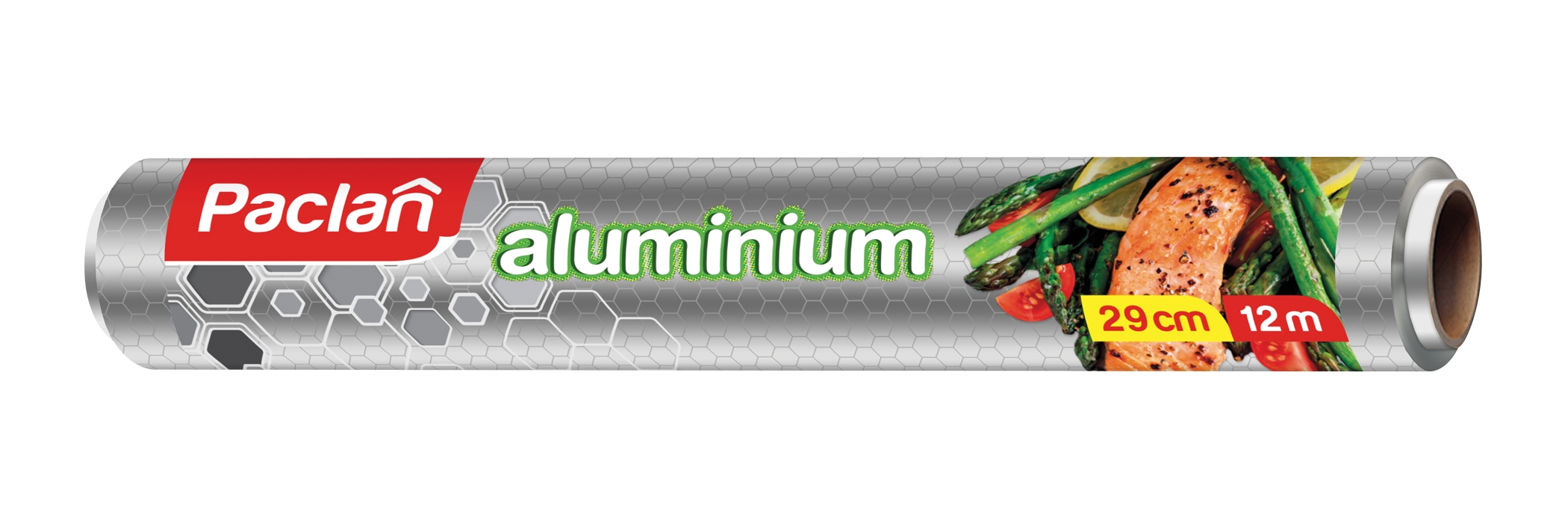 Paclan, Folia Aluminiowa moletowana, 12m (137020)