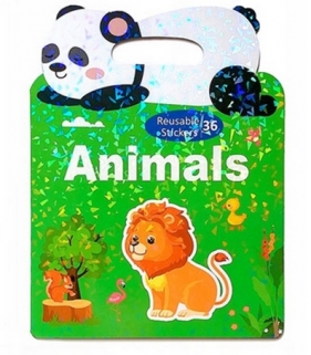 Książeczka z naklejkami - Zwierzęta (127163)