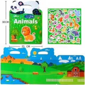 Książeczka z naklejkami - Zwierzęta (127163)