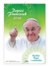 Kalendarz Papież Franciszek 2016