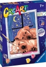  Malowanka CreArt dla dzieci: Śpiące psiaki (20216)Wiek: 7+
