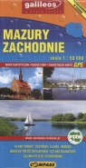 Mazury Zachodnie Mapa turystyczna 1: 50 000