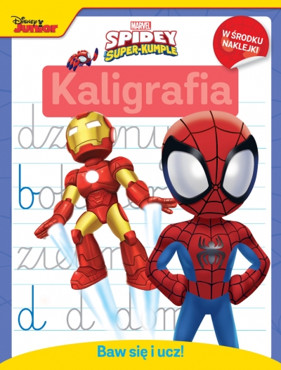 Baw się i ucz! Kaligrafia. Marvel Spidey i super-kumple