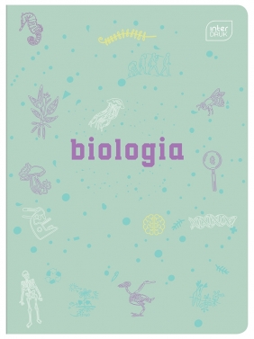 Zeszyt A5/60k kratka Hybrid FSC - Biologia, 1 szt