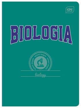 Zeszyt A5/60k kratka Hybrid FSC - Biologia, 1 szt