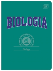 Zeszyt A5/60k kratka Hybrid FSC - Biologia, 1 szt