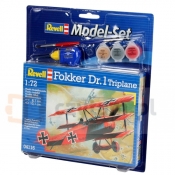 REVELL Model Set Fokker Dr. 1 Tripla (64116)