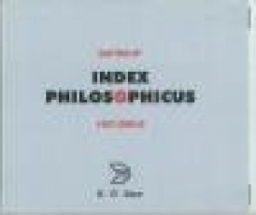 Index Philosophicus 1997-2001/2 CD-ROM