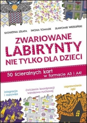 Zwariowane labirynty nie tylko dla dzieci - Szłapa Katarzyna, Tomasik Iwona, Wrzesiński Sławom