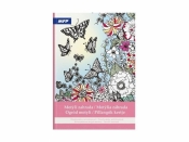 Kolorowanka antystresowa ogród motyli