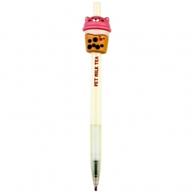 Długopis kulkowy niebieski - Zwierzęta Bubble Tea, 1 szt