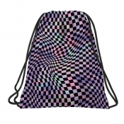 Worek na buty BackUp 7 - Szachownica crazy (WOB7A20)