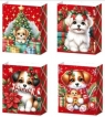 Torebka prezentowa M Boże Narodzenie platera mix