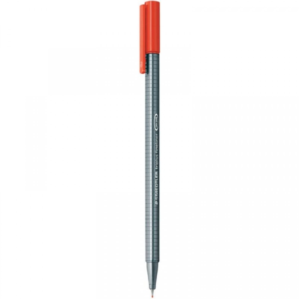 Cienkopis Triplus Fineliner 0,3 mm - pomarańczowy (334-4)