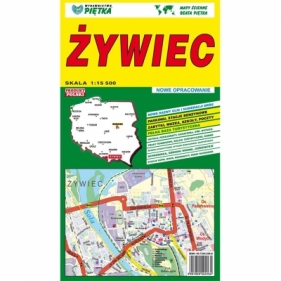 Plan miasta Żywiec