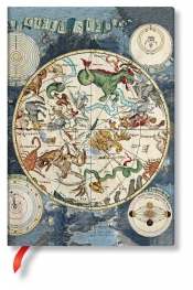 Notes Flexis Celestial Planisphere Midi Lined