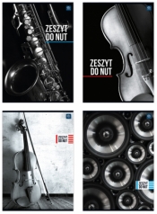 Zeszyt do nut A4/16 kartkowy, pionowy (9820)
