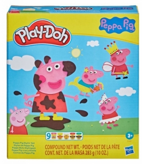 Zestaw z masą plastyczną PlayDoh Świnka Peppa (F1497)
