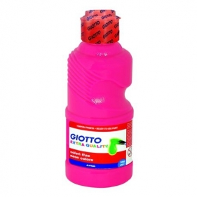 Giotto farba plakatowa fluo 250 ml różowa