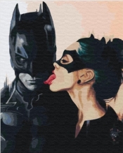 Malowanie po numerach - Miłość z Gotham 40x50cm