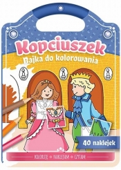 Bajka do kolorowania Kopciuszek