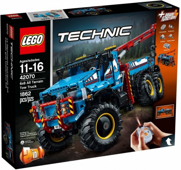 Technic Terenowy holownik 6x6 (42070)