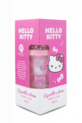 Coolpack, Kubek z rurką Hello Kitty Pink 1 - Light Pink (20165PTR)