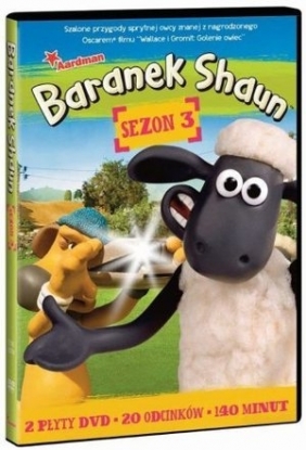 Baranek Shaun (sezon 3, 2 DVD)