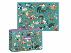 Puzzle 100 Funny Cats