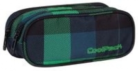 Saszetka podwójna prostokątna CoolPack Clever Oxford