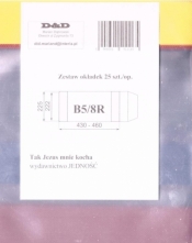 Okładka książkowa regulowana B5/8R (25szt) D&D