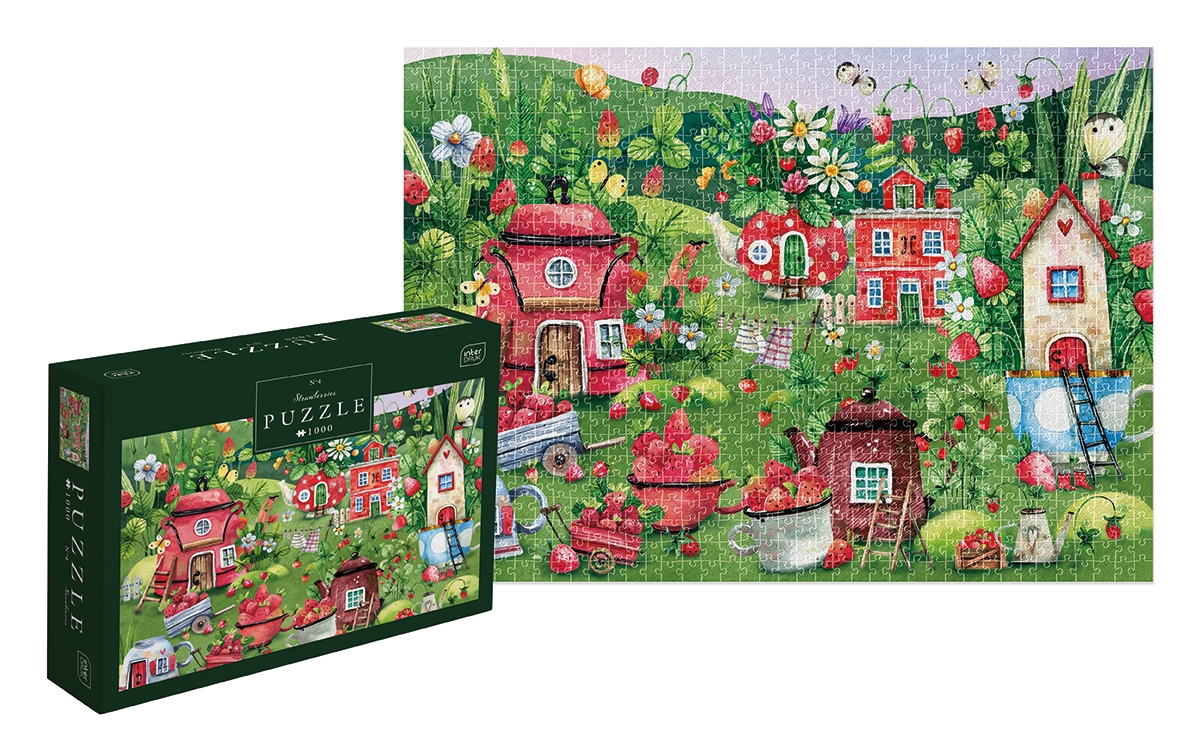 Puzzle 1000: Houses 4 - Strawberries