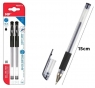 Długopis żelowy 0.5mm czarny 2szt