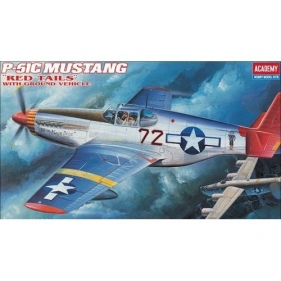 ACADEMY P51C Mustang Red Tails (12441)