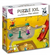 Kapitan Nauka. Puzzle XXL 15: Plac zabaw