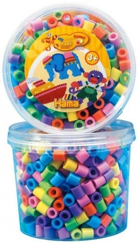 Koraliki Maxi w pojemniku 600el