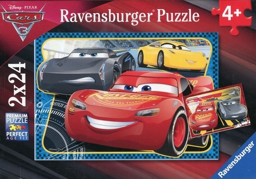 Puzzle 2x24 Cars 3 McQueen (078165)