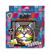 Zestaw do tworzenia obrazów z drewna - kot