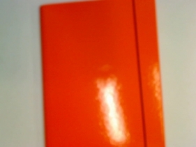 Teczki z gumką Vaupe CARIBIC skrzydłowa z gumką A4 pomarańczowy 400g (339/16)