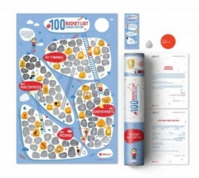 Mapa zdrapka - #100 Junior Life Edition
