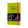 Notes linia P Super Mario, zielony MOLESKINE