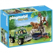 PLAYMOBIL Samochód teren owyprzy tygrysach i oran