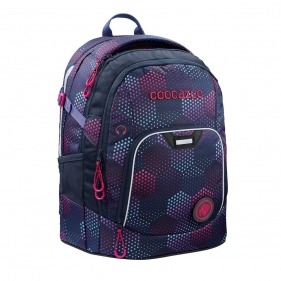 Coocazoo, plecak RayDay, kolor: Purple Illusion, system MatchPatch (99183776)